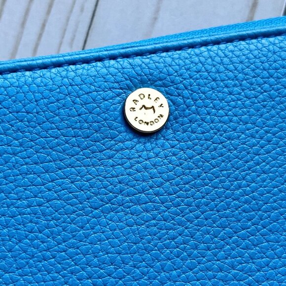 Radley London Selby Crescent Leather Wallet Azure - Picture 5 of 6